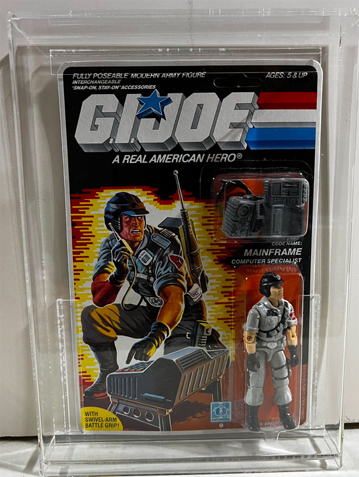 G.I. Joe action figure in the box
