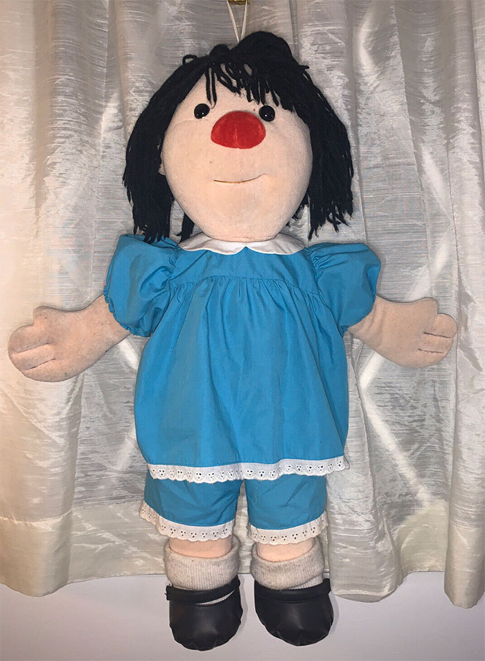 Vintage 1995 Big Comfy Couch Molly Clown doll