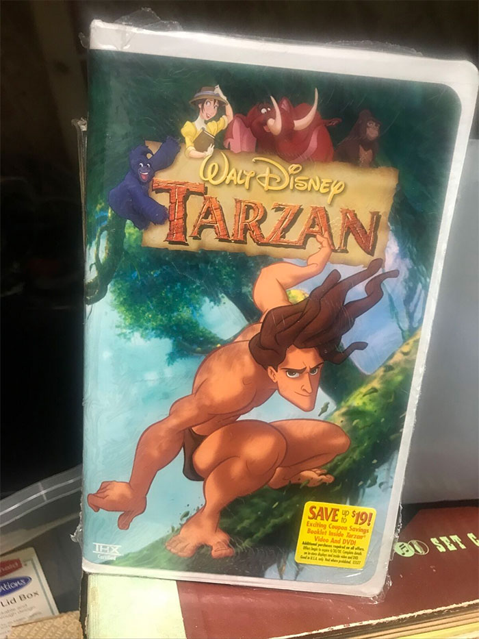 Disney VHS Tarzan tape