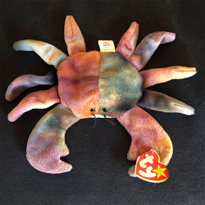 Claude The Crab Beanie Baby