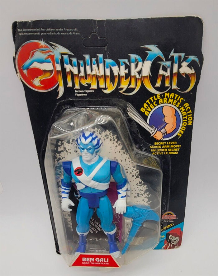 Thundercats Bengali action figure in the box