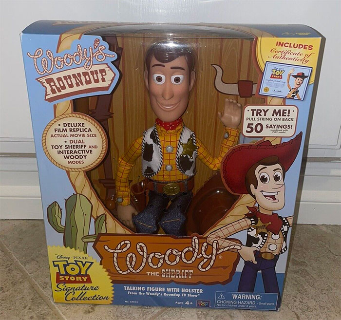 Toy Story Woody Toy in the box