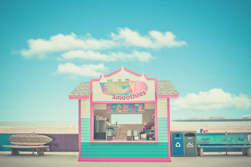 The Oldest Amusement Park In Dreamy Colors