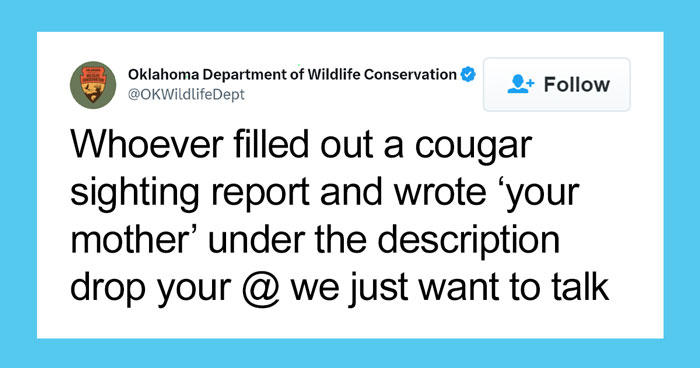 40 Tweets From The Official Oklahoma Department Of Wildlife Conservation That Might Make You Laugh