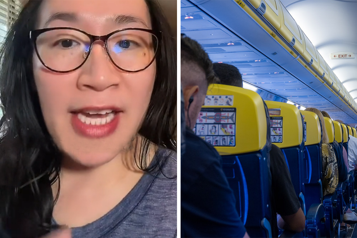 Woman Steps Up For An Older Lady On The Plane Who Was About To Be Tricked Into Switching Seats, And TikTok Is Loving How She Handled The Situation