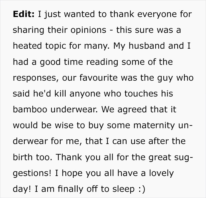 Husband Flips Out At Pregnant Wife For Borrowing His Underwear, Wife Left Confused About What's The Real Reason Husband Flips Out At Pregnant Wife For Borrowing His Underwear, Wife Left Confused About What's The Real Reason