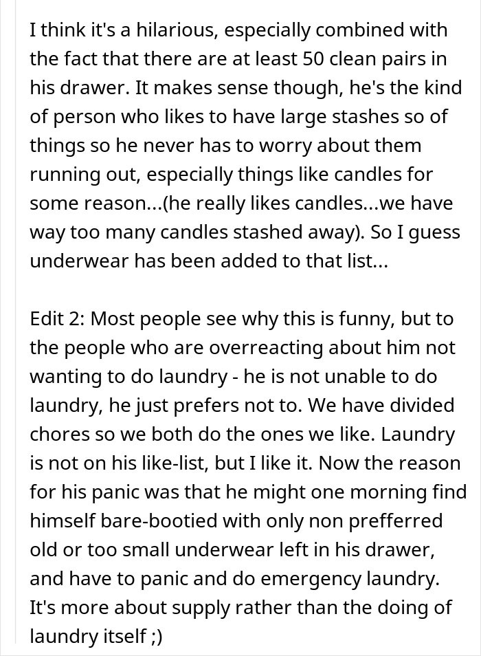 Husband Flips Out At Pregnant Wife For Borrowing His Underwear, Wife Left Confused About What's The Real Reason Husband Flips Out At Pregnant Wife For Borrowing His Underwear, Wife Left Confused About What's The Real Reason