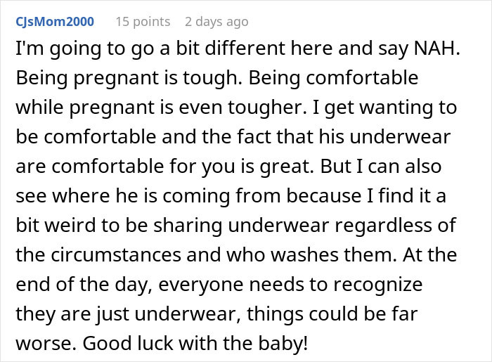 Husband Flips Out At Pregnant Wife For Borrowing His Underwear, Wife Left Confused About What's The Real Reason Husband Flips Out At Pregnant Wife For Borrowing His Underwear, Wife Left Confused About What's The Real Reason