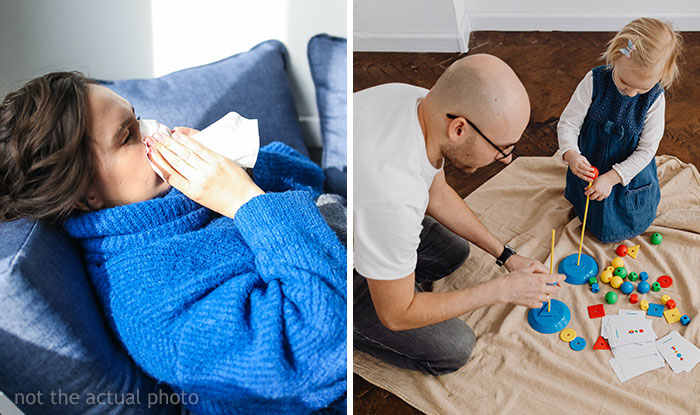 Man Refuses To Take Time Off And Watch Kids While Wife Is Sick, She Finally Loses It