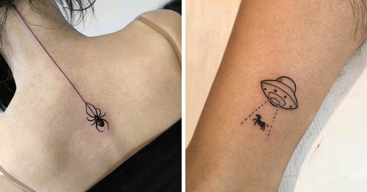 Tiny Tattoos for the Minimalist in You