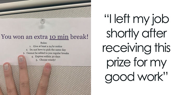 People Are Sharing The Worst ‘Motivational Gifts’ They’ve Received After One Person Said They Got A 10-Minute Break