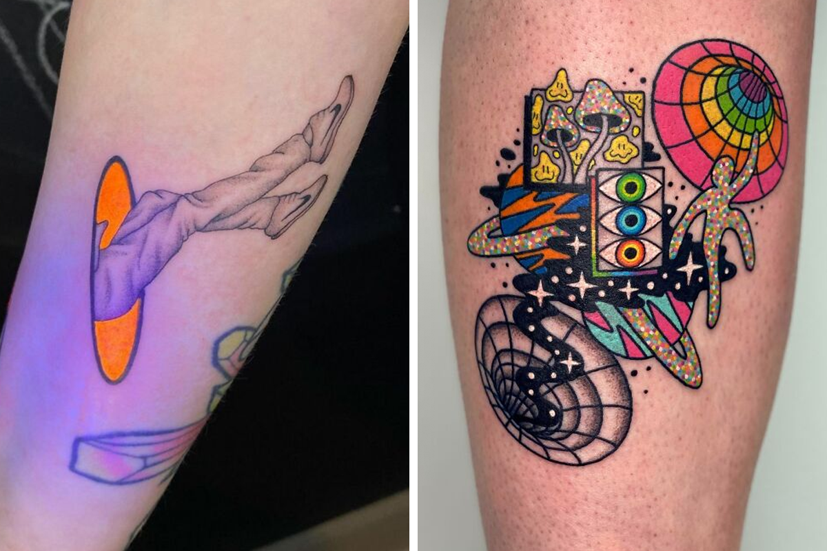 Cool psychedelic tattoos