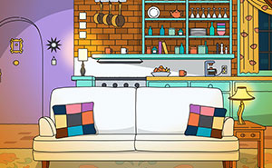 We've Given 7 Iconic TV Living Rooms A Simpsons Makeover