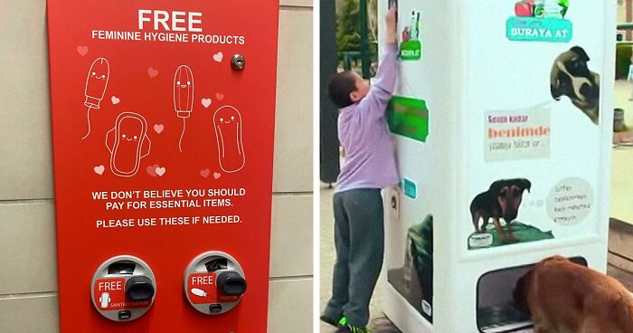 50 Vending Machines That Were Designed For Some Very Specific Things (New Pics)