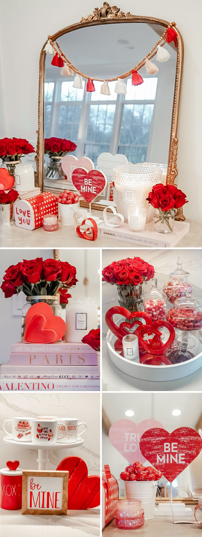 My Valentine's Day Decor. I Am Going To Try And Get Something Lovey And Heartsy Up Later This Afternoon To Set The Love Vibe In The House