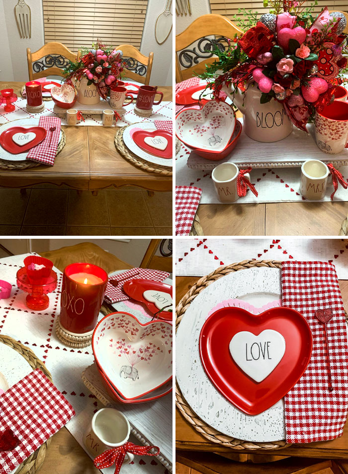 Here's My Valentine's Day Tablescape