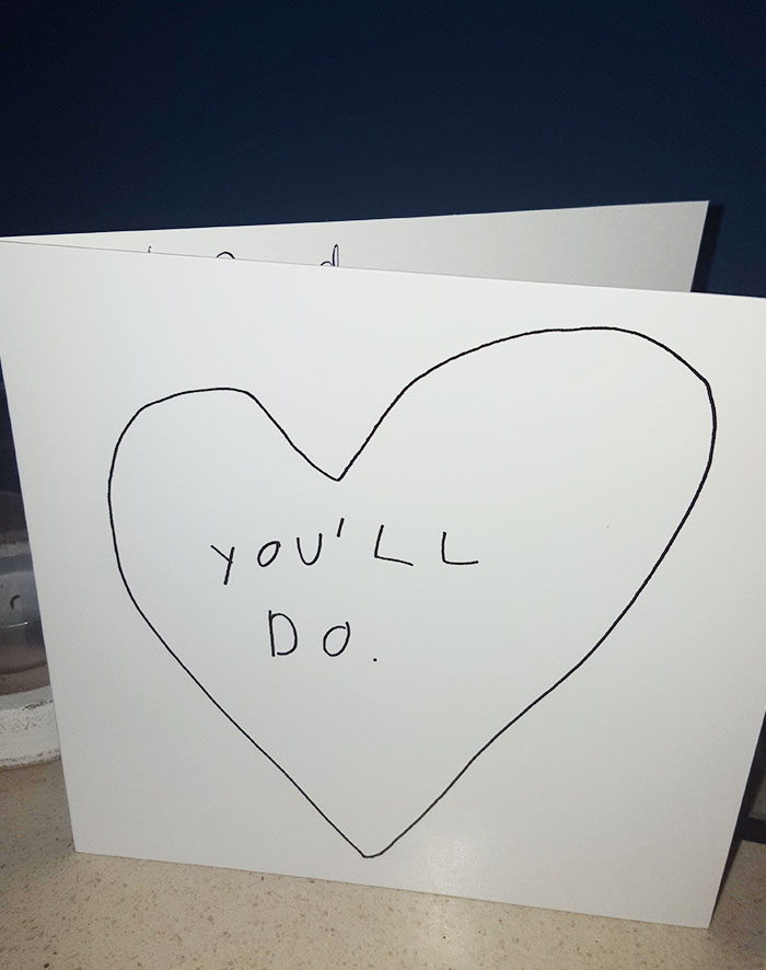 The Card My Wife Gave Me For Valentine's Day. So Much Love
