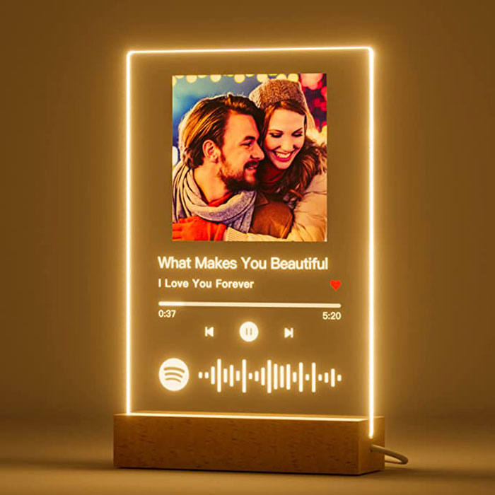 Personalized Acrylic Song With Photo