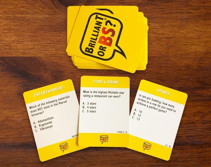 "Brilliant Or Bs?" A Trivia Game 