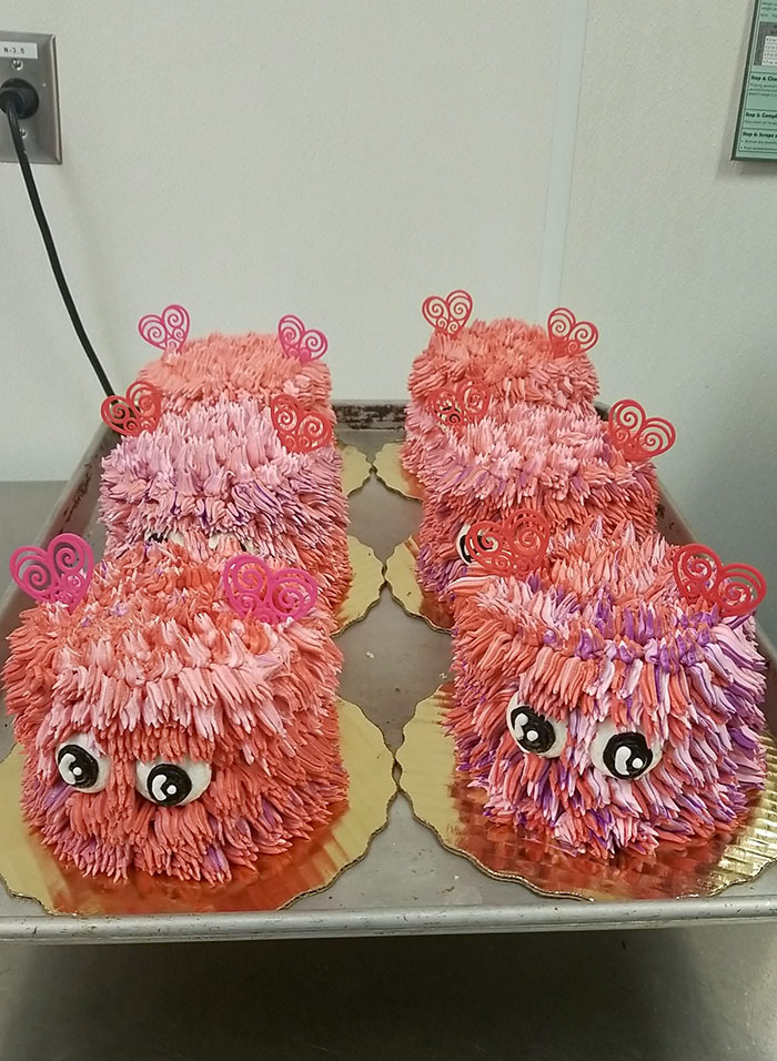 I Love Monsters I Made For Valentine's Day At Work
