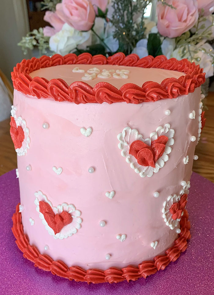 My Little Valentine's Day Cake