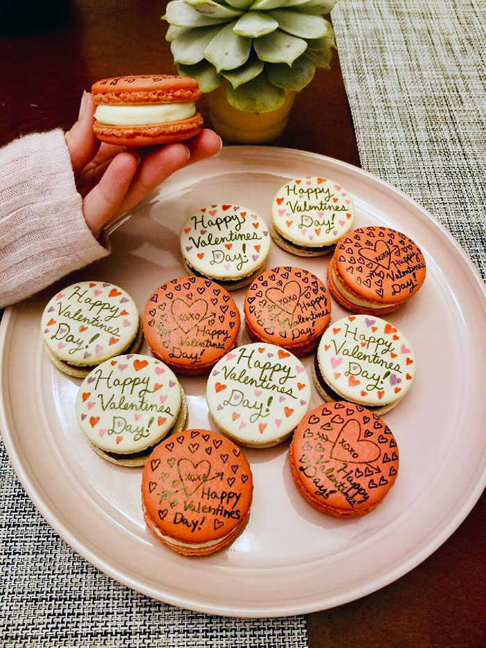 I Am Really Proud Of How My Valentine's Day Macarons Turned Out