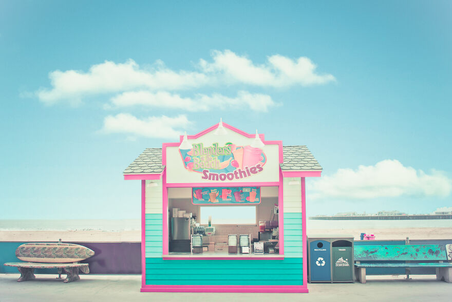The Oldest Amusement Park In Dreamy Colors