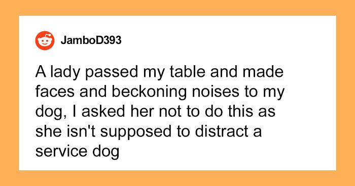 Karen Thinks This Person Has A “Fake” Service Dog, Gets Put In Her Place