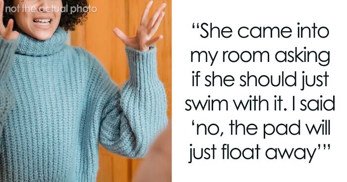 14-Year-Old Wants To Go Swimming During Her Period, So Her Sister Teaches Her How Tampons Work, Christian Mother Goes Ballistic