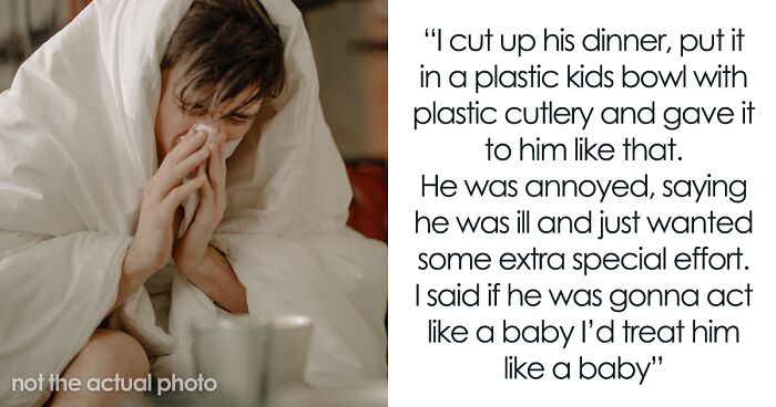 “Am I The Jerk For Putting My Fiancé’s Food In A Child’s Bowl?”