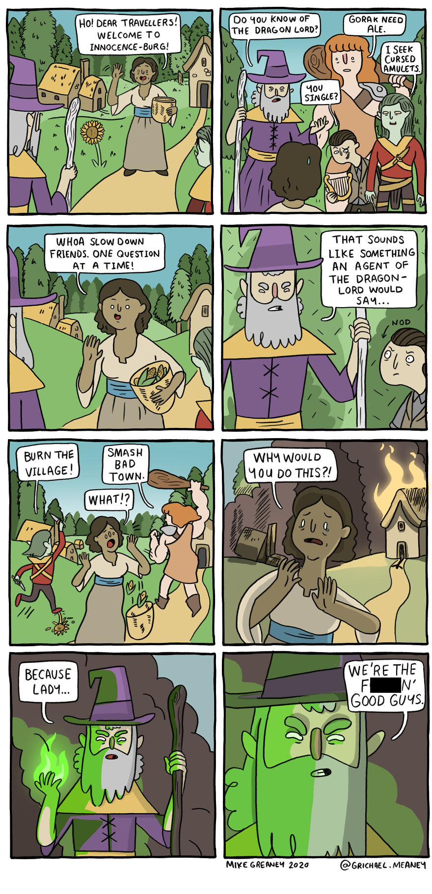 46 New Comics With Unexpected Endings By Mike Greaney