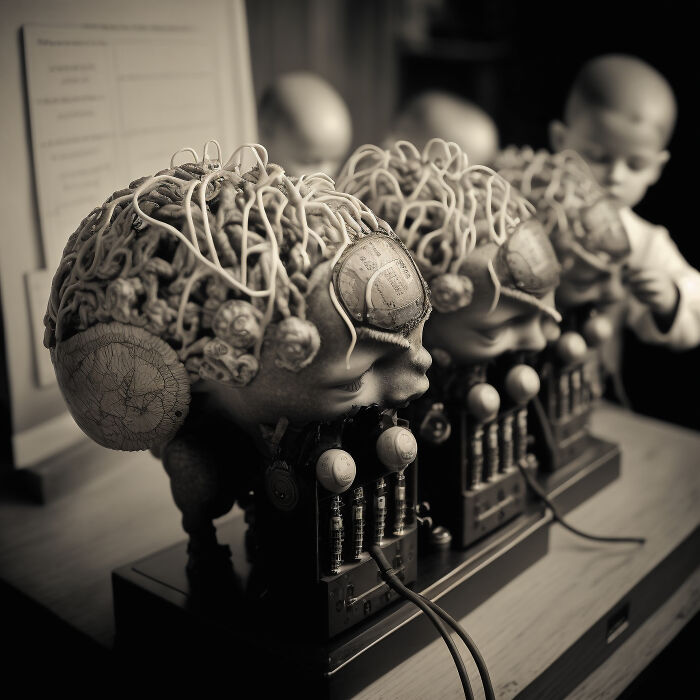 I Created Ai Photo Series Exploring Conformity In The Education System (13 Pics) I Created Ai Photo Series Exploring Conformity In The Education System (13 Pics)