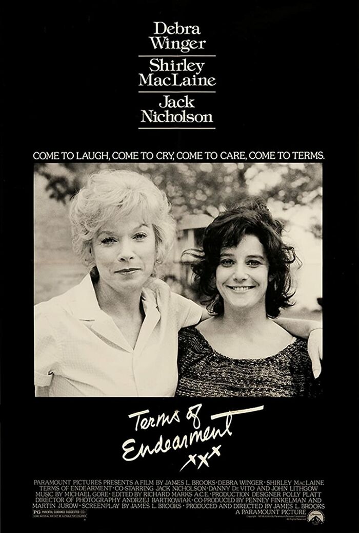 poster of Terms Of Endearment movie