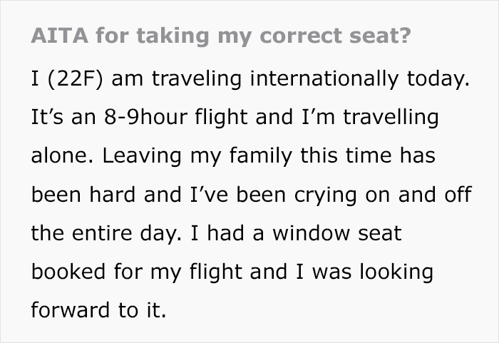 Woman making girl cry by asking her to sit in correct airplane seat