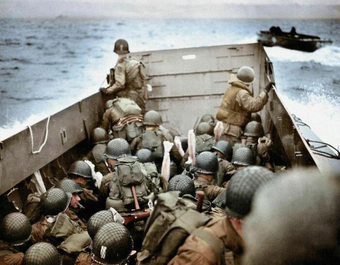 June 6, 1944. D-Day In Color