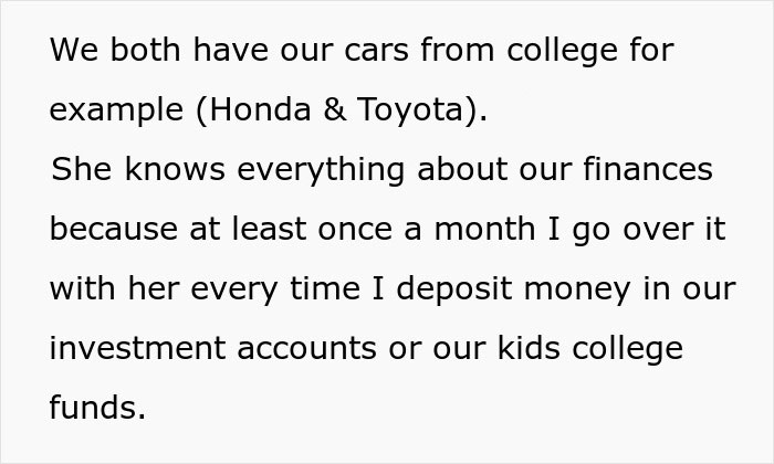 Husband Is Tired Of Wife's Pity Story That They're Broke, Reveals They're Actually Millionaires, Making Her Look Like A Liar Husband Is Tired Of Wife's Pity Story That They're Broke, Reveals They're Actually Millionaires, Making Her Look Like A Liar