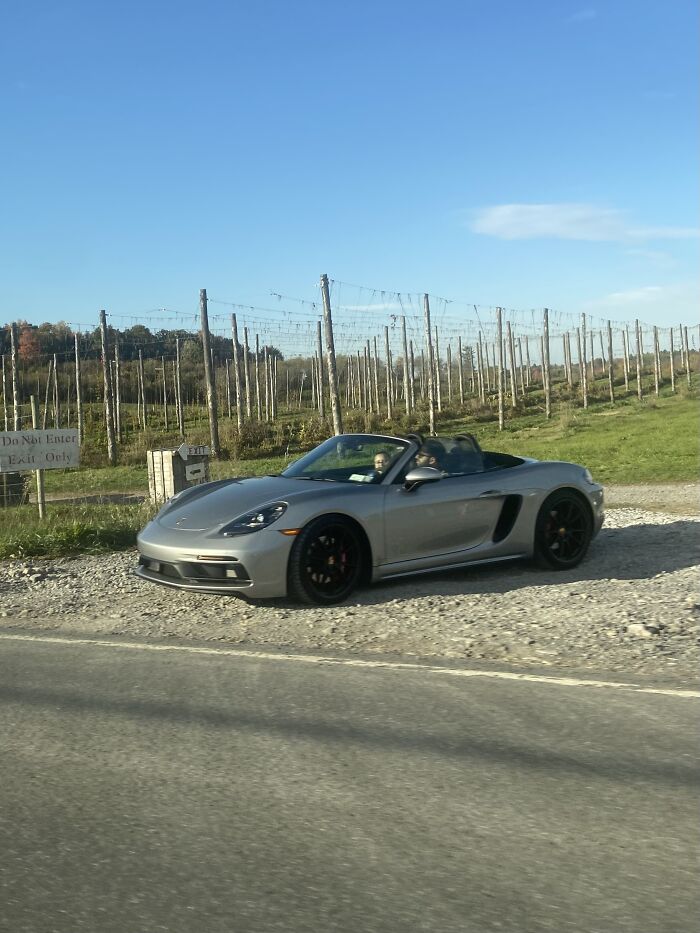 Figured I Would Add Another To Spice Things Up. Porsche Boxter, Not Sure About The Exact Model