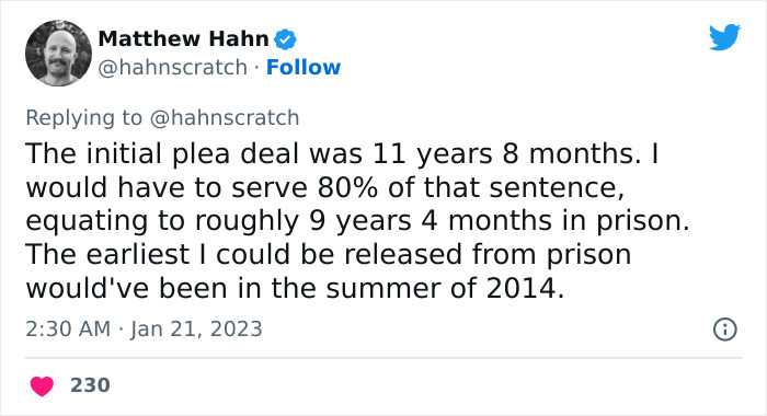 Ex-Con 'Hacked' The System To His Own Benefit And Rejected The Plea Deal, Demanding To Be Sentenced For Longer, Ends Up Serving Less