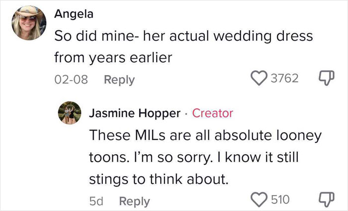 Bride Livid MIL Shows Up In A Near-Identical Wedding Gown And Starts Gaslighting Her Bride Livid MIL Shows Up In A Near-Identical Wedding Gown And Starts Gaslighting Her