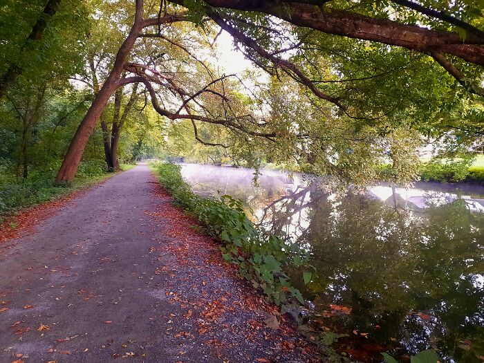 Schuylkill River Trail And Canal In Mont Clare