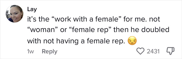 Woman Catches Vendors Having 'Locker Room' Chats About Her During A Meeting, Cancels The Sale Despite VP's Desperate Attempts To Save It Woman Catches Vendors Having 'Locker Room' Chats About Her During A Meeting, Cancels The Sale Despite VP's Desperate Attempts To Save It