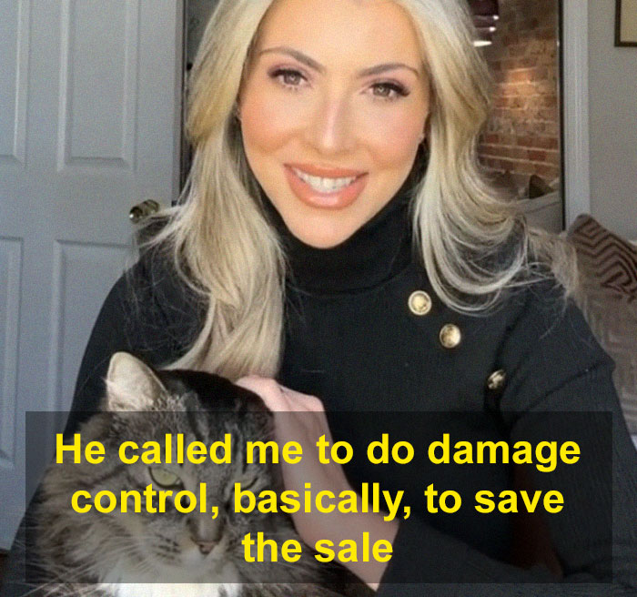 Woman Catches Vendors Having 'Locker Room' Chats About Her During A Meeting, Cancels The Sale Despite VP's Desperate Attempts To Save It Woman Catches Vendors Having 'Locker Room' Chats About Her During A Meeting, Cancels The Sale Despite VP's Desperate Attempts To Save It