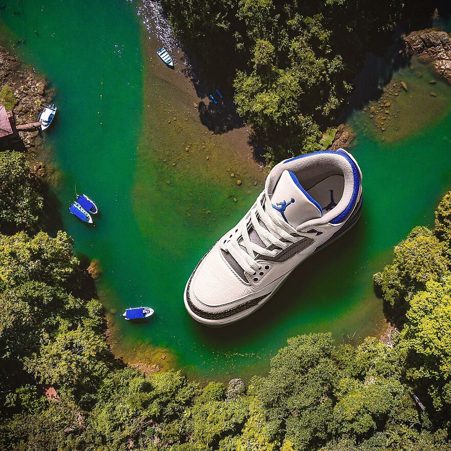 Meet The Surreal World Of Giant Sneakers By Costa Rican Artist Carlos Jiménez Varela (81 Pics)