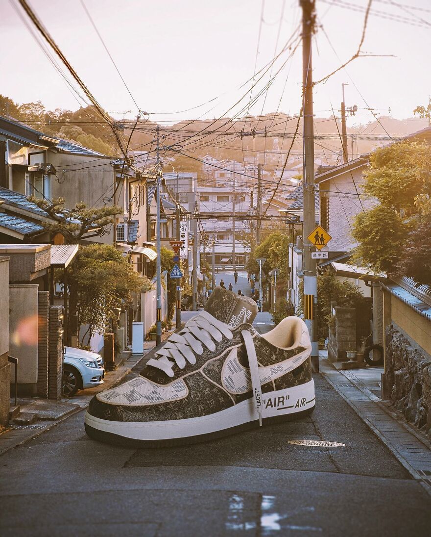 Meet The Surreal World Of Giant Sneakers By Costa Rican Artist Carlos Jiménez Varela (81 Pics)