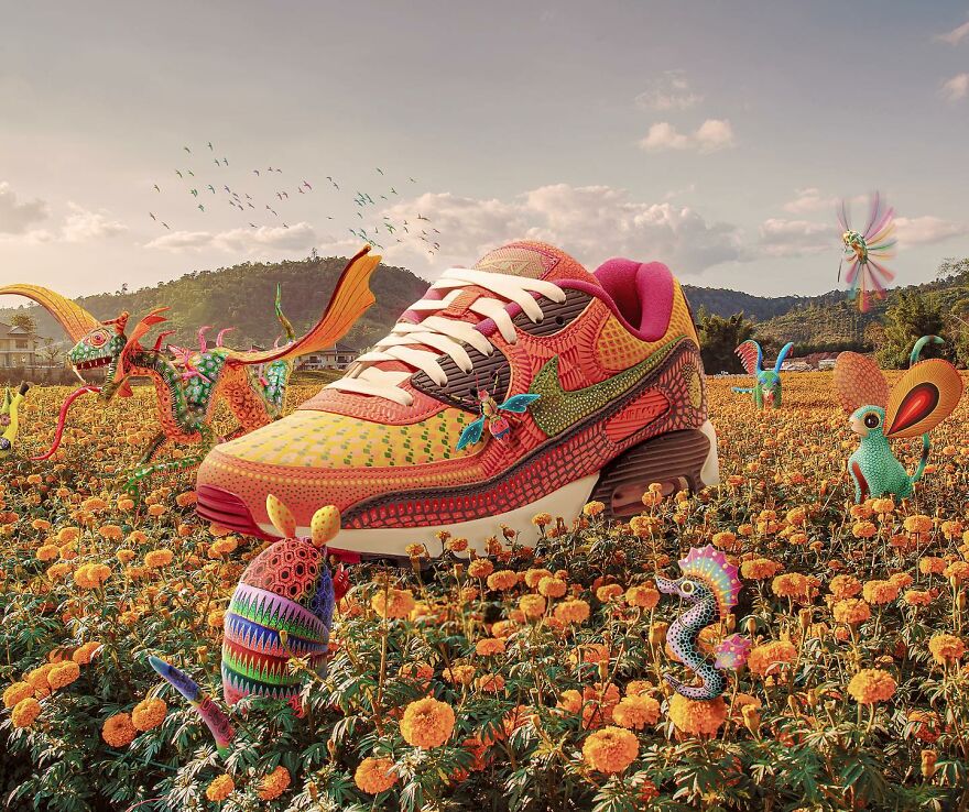 Meet The Surreal World Of Giant Sneakers By Costa Rican Artist Carlos Jiménez Varela (81 Pics)