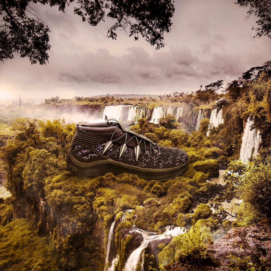 Meet The Surreal World Of Giant Sneakers By Costa Rican Artist Carlos Jiménez Varela (81 Pics)
