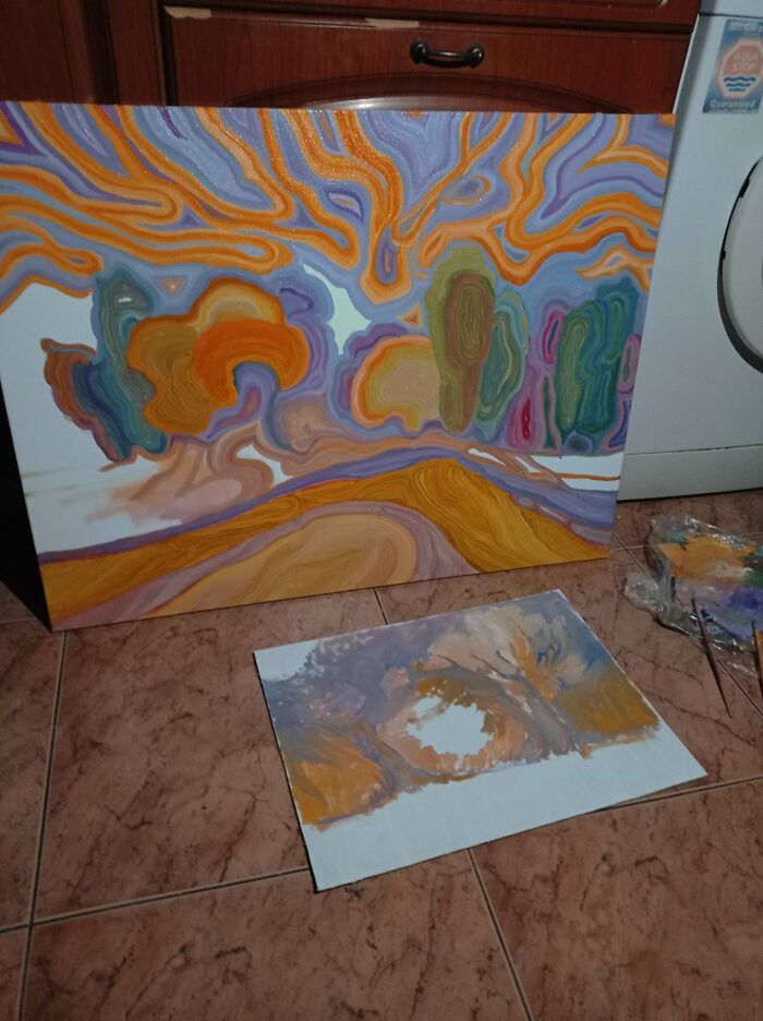 I Paint My Art In The Dark Amid Difficult Times In Ukraine