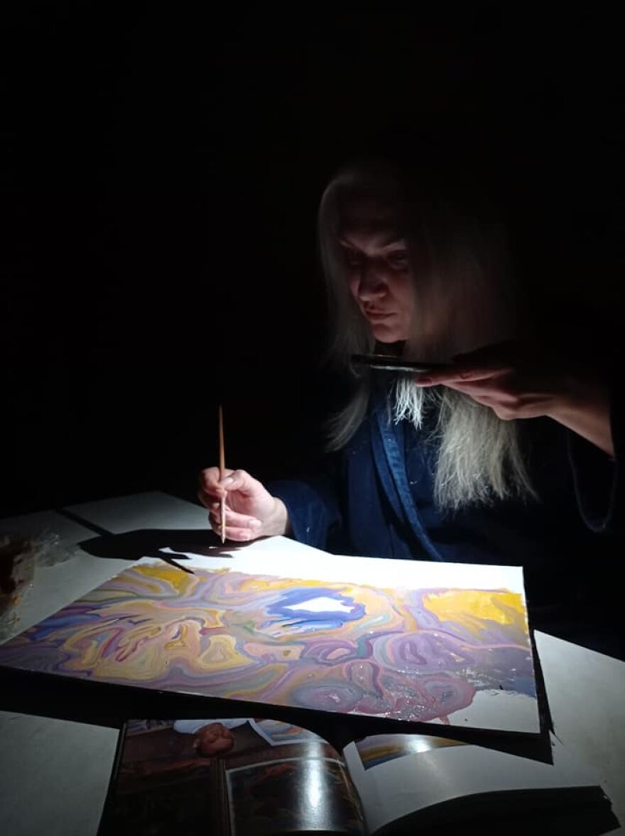Is It Possible To Paint In The Dark?