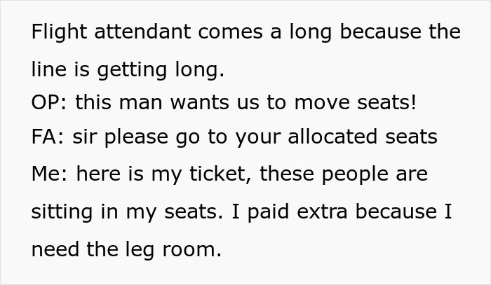 “I Paid Extra For These Seats And Would Like To Sit In Them”: Man Gets Into Argument With Entitled Old Couple Over Plane Seats “I Paid Extra For These Seats And Would Like To Sit In Them”: Man Gets Into Argument With Entitled Old Couple Over Plane Seats