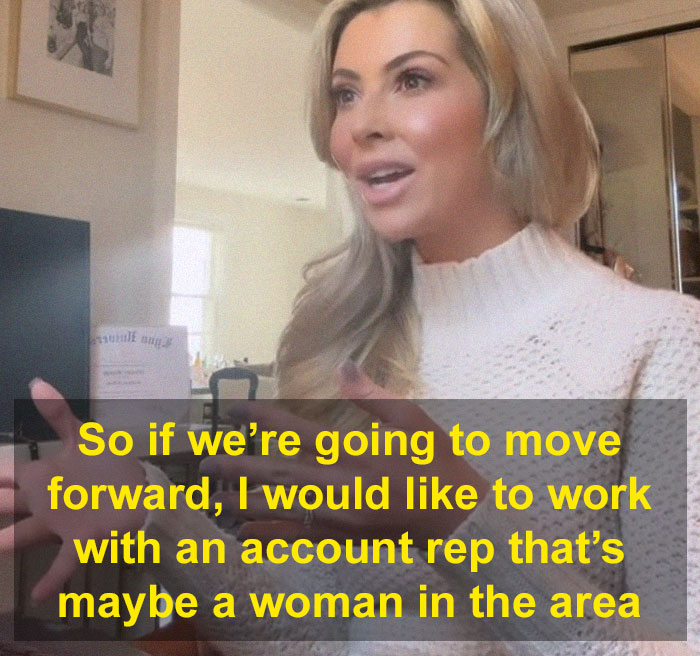 Woman Catches Vendors Having 'Locker Room' Chats About Her During A Meeting, Cancels The Sale Despite VP's Desperate Attempts To Save It Woman Catches Vendors Having 'Locker Room' Chats About Her During A Meeting, Cancels The Sale Despite VP's Desperate Attempts To Save It